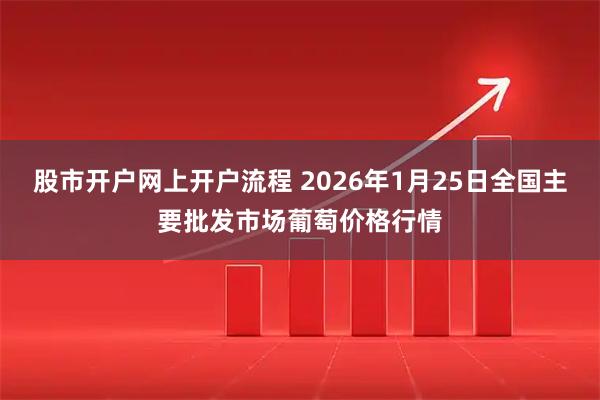 股市开户网上开户流程 2026年1月25日全国主要批发市场葡萄价格行情